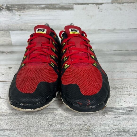 Nike‎ Men's Free Trainer 5.0 V6 719922 670 Running Shoes Black Red Size 8 US - Picture 3 of 7